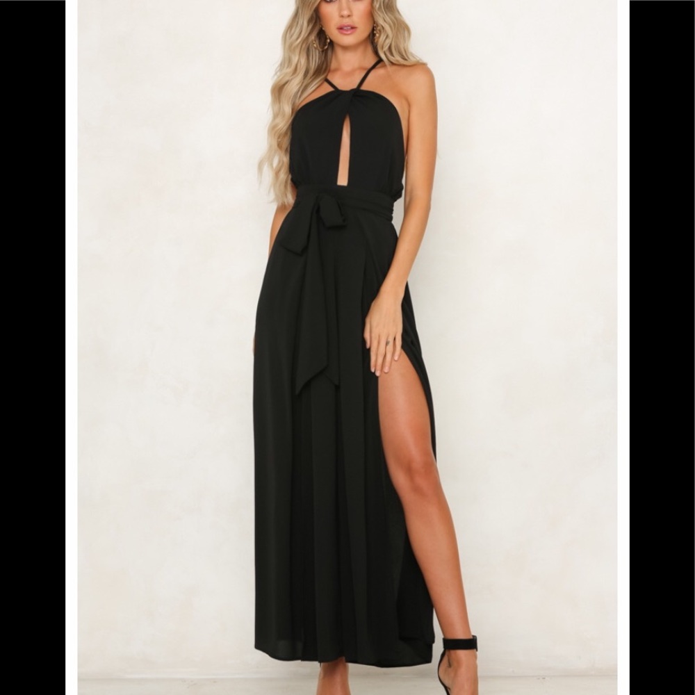 Hello Molly Searching Serena Black Jumpsuit